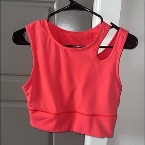 Lulu Lemon crop top.